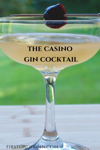 The Casino Gin Cocktail - Pin This!