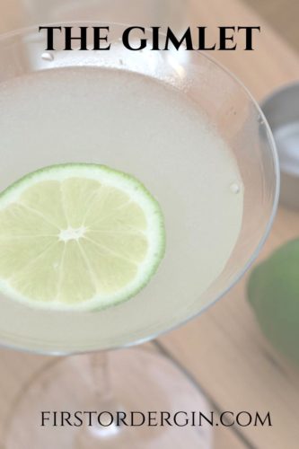 the gimlet gin cocktail