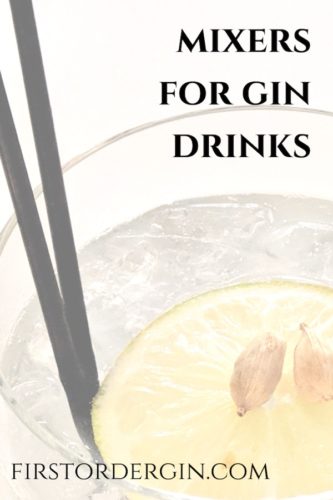 water mixers for gin drinks