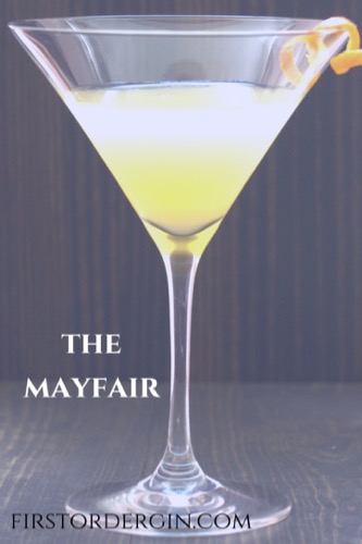 Mayfair Gin Cocktail - Pin It!