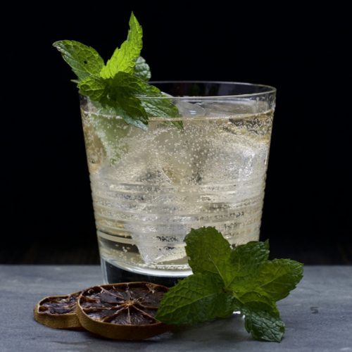 Jump High Gin Cocktail with Mint