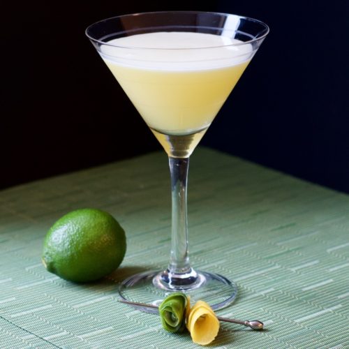 Passionfruit Martini with Lime