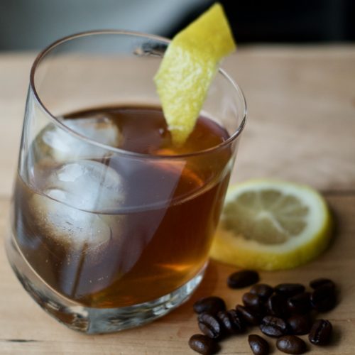 Cold Brew and Gin Cocktail
