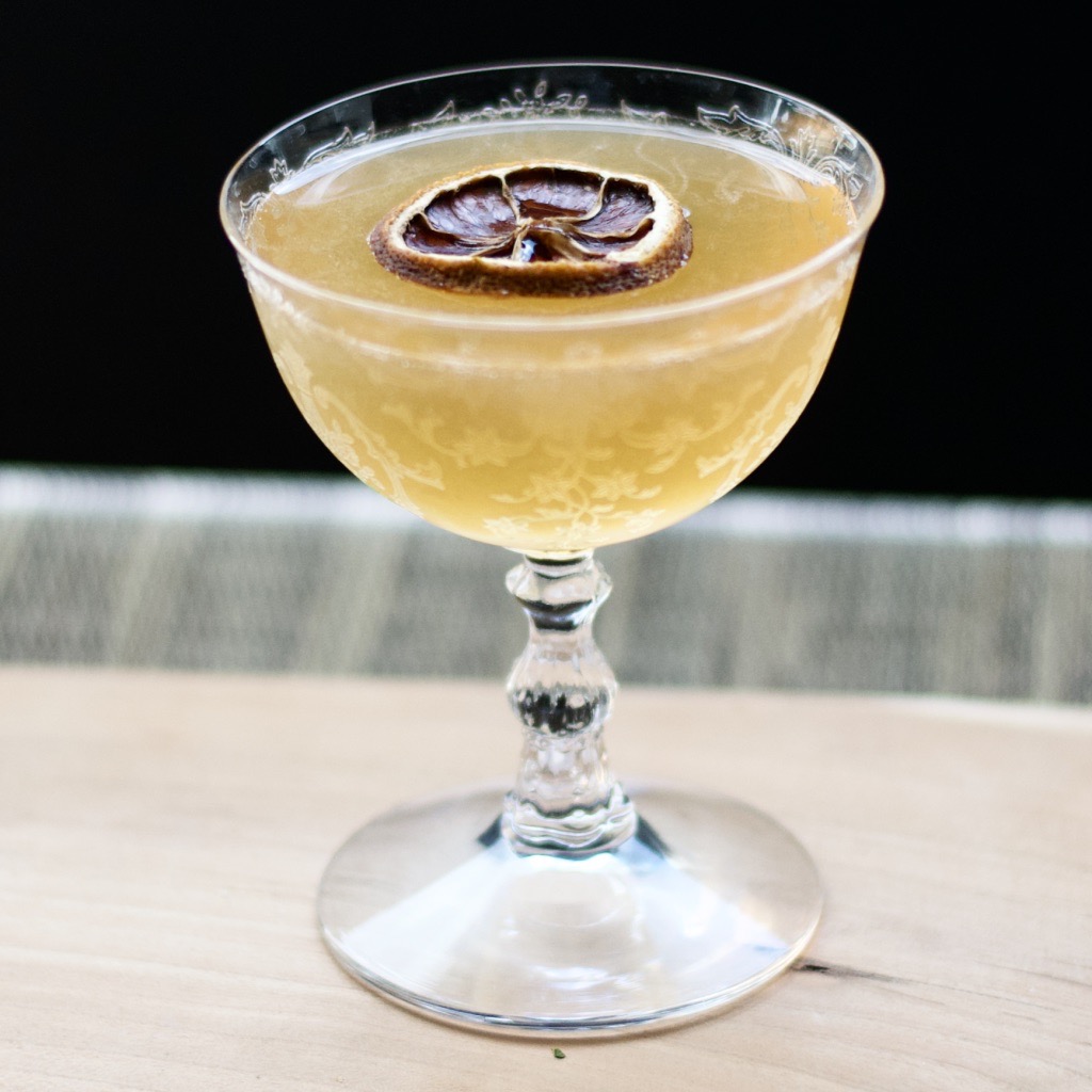 The Frutta e Noci Gin Cocktail First Order Gin Gin, Amaretto, Sour