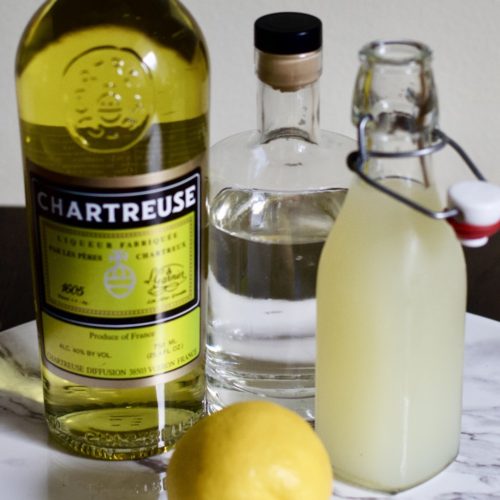 Gin and Chartreuse Ingredients
