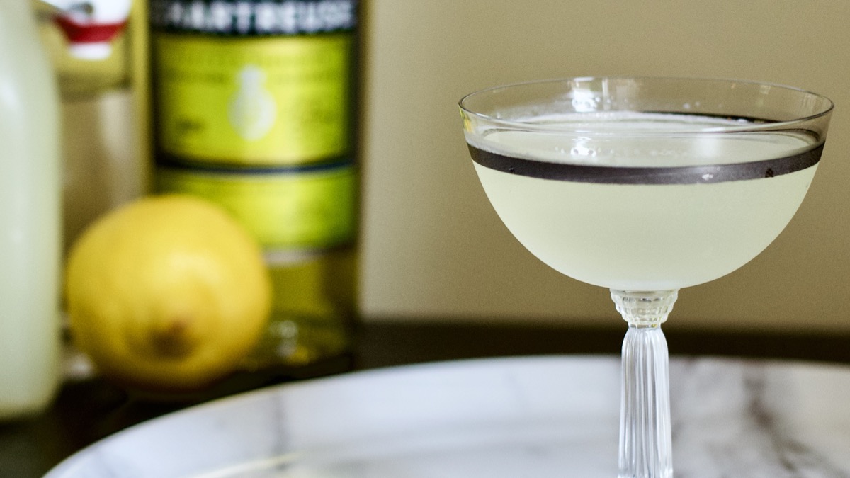 Gin and Chartreuse First Order Gin Gin, Chartreuse, Lemon, Simple
