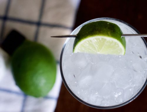 Coconut, Lime, and Gin Cocktail FI
