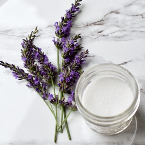 Lavender and Sugar for Fresh Lavender Cocktail Syrup