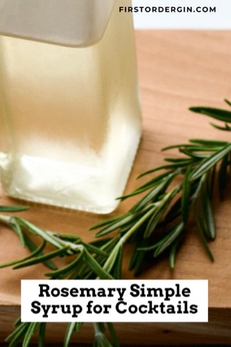 Rosemary Simple Syrup for Cocktails 3
