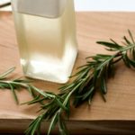 Rosemary Simple Syrup in Bottle